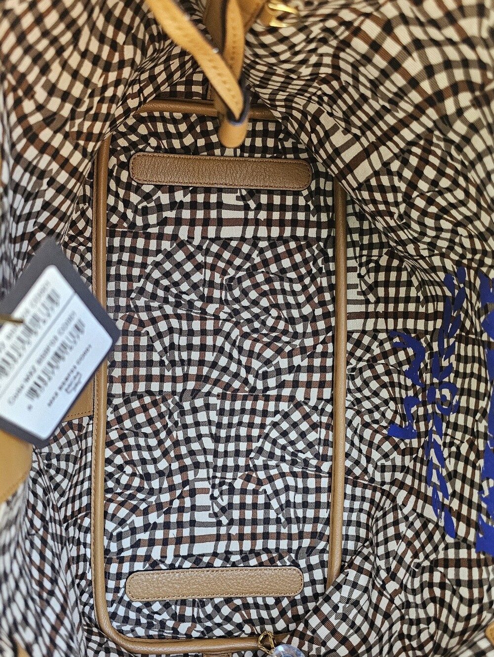 MCM Cognac Visetos Reversible Shopper Tote - Picture 3 of 7